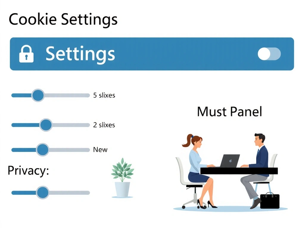 Cookie settings illustration